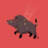 Babi Ngepet drawing