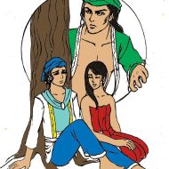 Tuwaang-drawing
