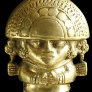 Gold figurine