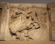 Stone carving