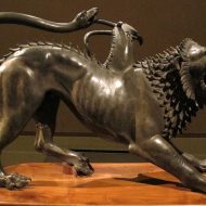 Bronze statue