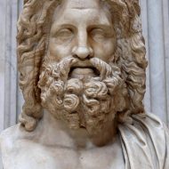 Marble bust