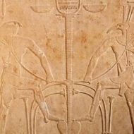 Seth battling Horus