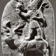 Stone carving