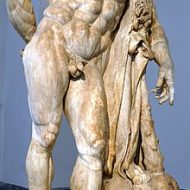 Marble statue