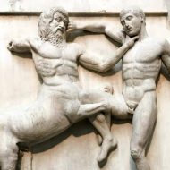 Stone carving