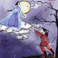 Hou Yi and his wife