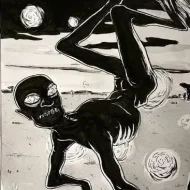 Obayifo standing in the shadows