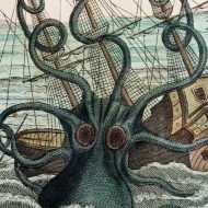 Mythlok - Kraken drawing