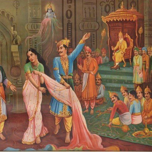 draupadi vastraharan story