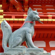 Mythlok - Kitsune statue