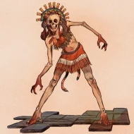 Mythlok - Tzitzimitl illustration