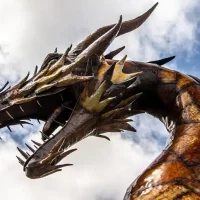 Mythlok - Fafnir sculpture