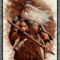 Mythlok - Tyr drawing