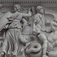 Mythlok - Hecate wall carving